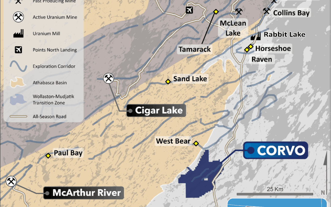 Standard Uranium Announces Mobilization of Exploration Crews to the Corvo Uranium Project, Northern Saskatchewan