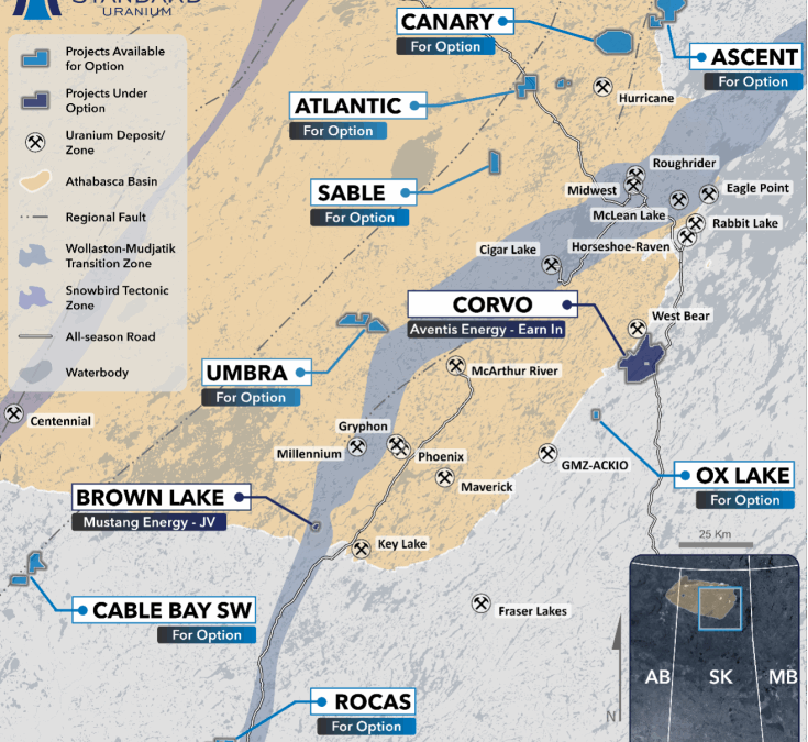 STANDARD URANIUM PROVIDES EXPLORATION UPDATE ON FLAGSHIP DAVIDSON RIVER PROJECT