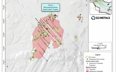 Q2 Metals Clarifies Technical Disclosure on Initial Exploration Target at the Cisco Lithium Project in James Bay, Quebec, Canada