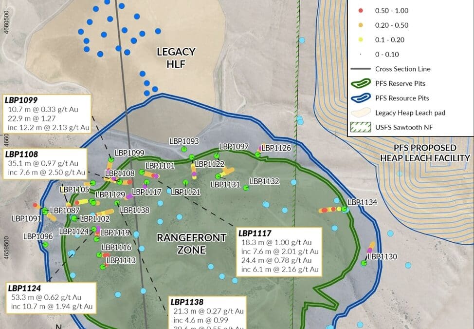 Black Pine Oxide Gold Project, Idaho – Liberty Gold’s Drill Success Signals Resource Growth Potential at Rangefront