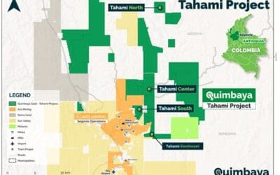 Quimbaya Gold Identifies Key Structural Trends and Porphyry-Related Anomalies at Tahami Project