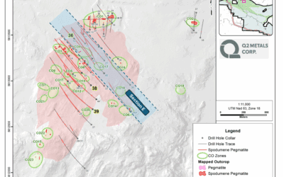 Q2 Metals Reports Multiple Wide, Mineralized Intercepts at the Cisco Lithium Project, Including 272.5 Metres at 1.61% Li20