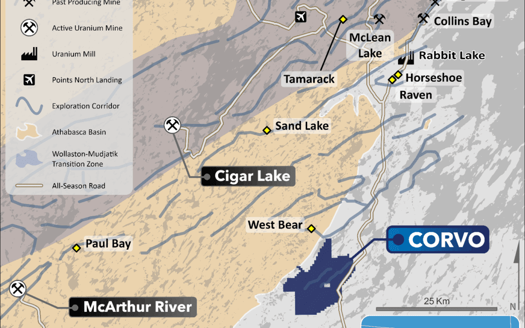 Standard Uranium Announces Filing of NI 43-101 Technical Report on the Corvo Uranium Project, Northern Saskatchewan