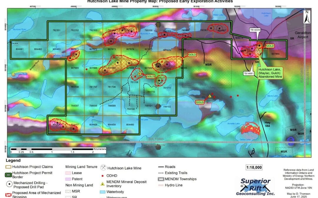 Golden Rapture Mining Acquires Northern Queen Mine Property Adjacent to NexGold Mining Goliath Deposit & Dryden Gold