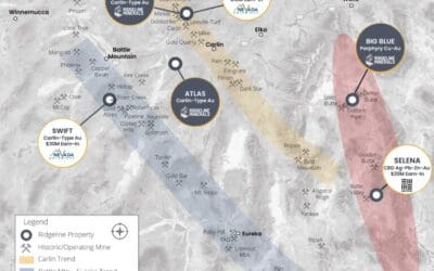 Ridgeline Minerals Provides Drill Program Updates for its Three Partner Projects in Nevada