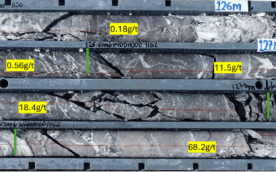 5.9 meters @ 14.4 g/t AuEq Intercepted at Great Pacific Gold’s Wild Dog