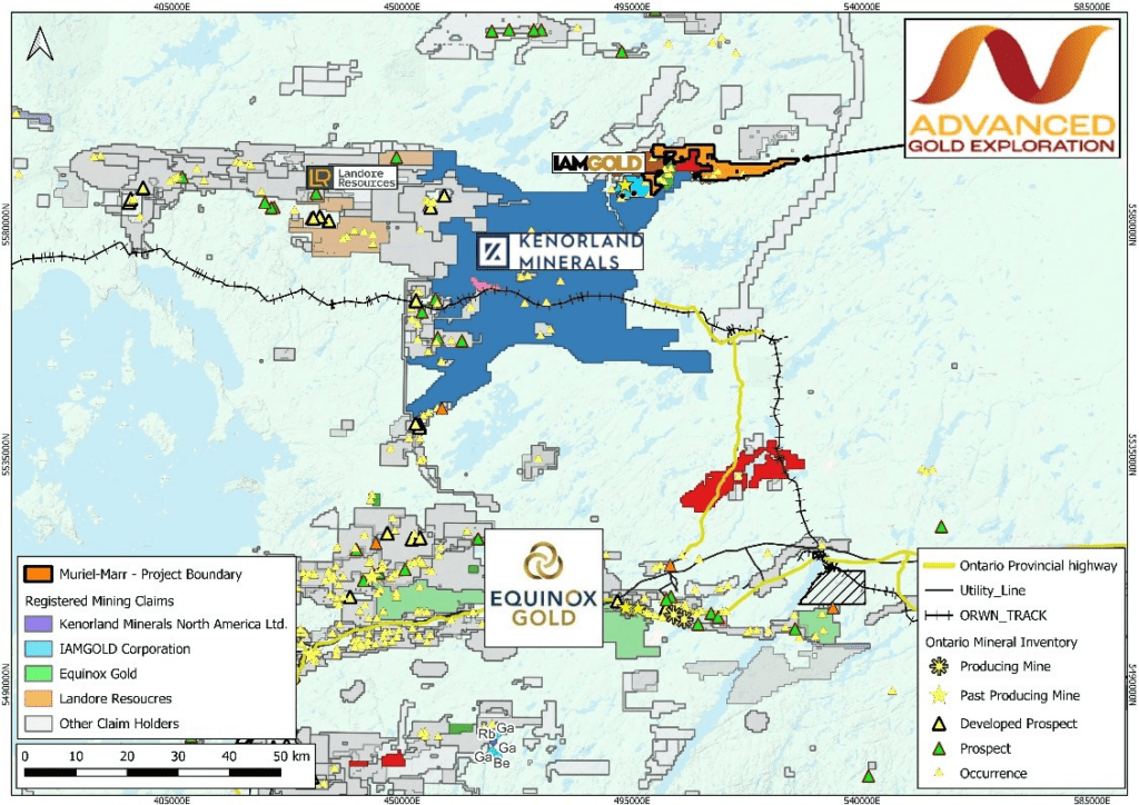 Muriel-Marr Project District Activity Map