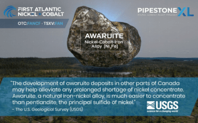 First Atlantic Highlights U.S. Dominance Act Passed by House: New Critical Minerals Bill Authorizes Equity Investment, Co-Financing, and U.S.-Priority Offtake for Allied Projects and Defines “Processed” as “A Metal, Metal Powder, or a Master Alloy” – Awaruite is a Natural Nickel-Iron-Cobalt Alloy Already in the Form the Act Defines as “Processed”